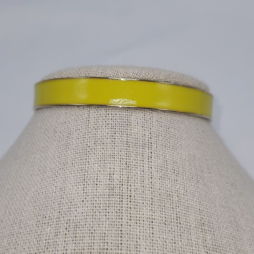 🔺️Kate Spade Yellow Bangle Bracelet - Picture 1 of 8